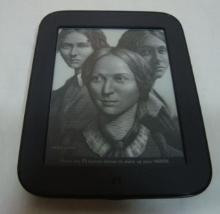 Barnes and Noble Nook Simple Touch Wi Fi 6in Black