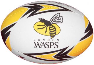 Gilbert London Wasps Rugby Ball Size 5 New