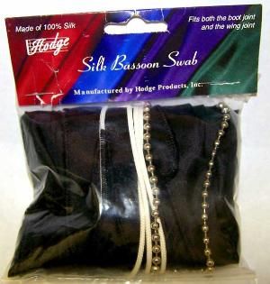 description hodge silk swab bassoon black hodge silk swabs are made 