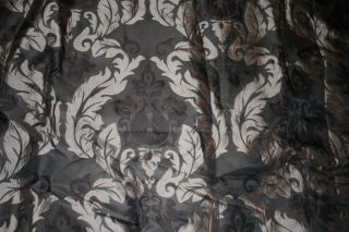 Devon King Brown Bronze Gold 4pc Comforter Set Bed in A Bag Jacquard 