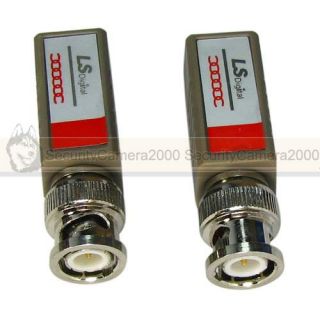 1CH Passive Receiver Transmitter Video CAT5 Balun Pair