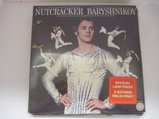 SEALED TCHAIKOVSKY NUTCRACKER BARYSHNIKOV DOUBLE LP MASTERWORKS