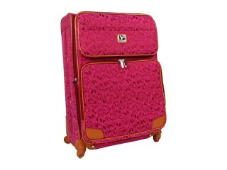 diane signature four piece spinner luggage set $ 459 00