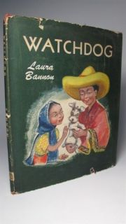 1948 Watchdog by Laura Bannon Mexico Village Dog 1st in DJ Scarce 
