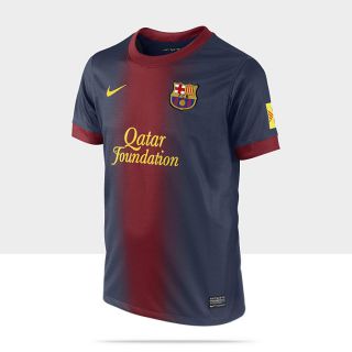 2012/13 FC Barcelona Replica Camiseta de fútbol manga corta  Chicos 