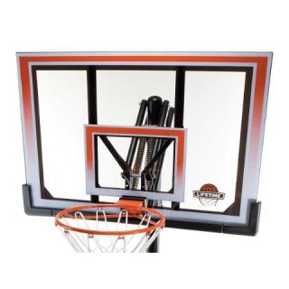 Lifetime 71566 XL Portable Basketball System 50 inch Shatter Guard 