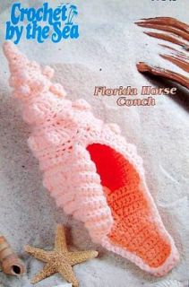 Crochet by The Sea Florida Horse Conch Annies Attic