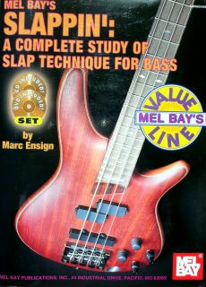 Slap Technique for Bass Guitar Book DVD CD Free Lesson