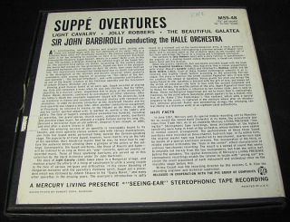   The Halle Orchestra Sir John Barbirolli Reel to Reel Tape