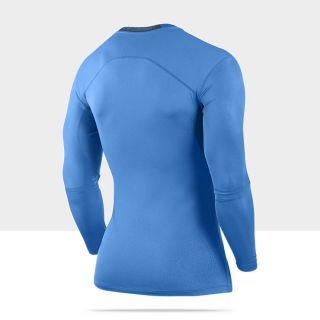 Nike Pro Combat Core Fitted 20 Long Sleeve Mens Shirt 449788_407_B