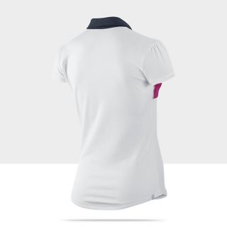  Nike Dri FIT Graphic Womens Tennis Polo Shirt