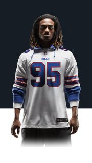    Kyle Williams Mens Football Away Game Jersey 479379_103_A_BODY