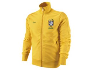  Brasil CBF N98 Authentic Mens Soccer Track Jacket