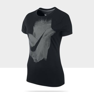  Nike Smeared Swoosh Damen T Shirt