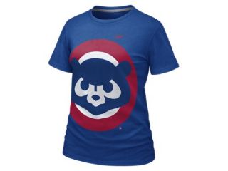 Nike Big Logo (MLB Cubs) Womens T Shirt 5904CB_401 