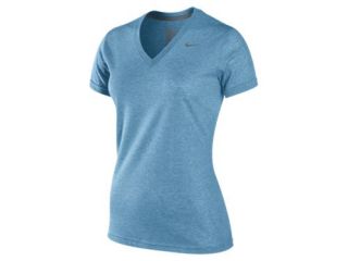 Tee shirt dentra&238;nement Nike Dri FIT pour Femme 450725_447_A 