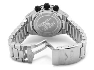 Invicta 1527 Subaqua Mens Watch   Stainless with Black Bezel