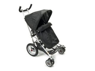 stroller with foot muff seat upright hood up