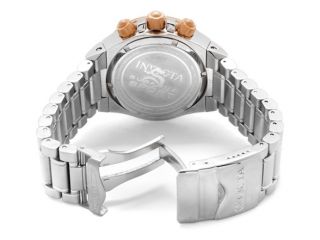 Invicta 1529 Subaqua Mens Watch   Stainless with Rose Gold Plated 