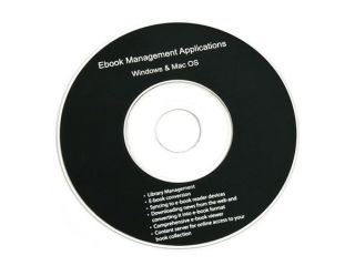 ebook management application software disc