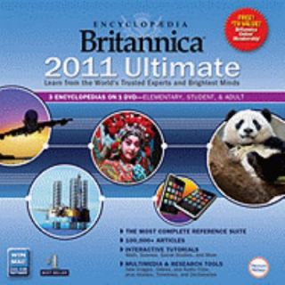 2011 Britannica Ultimate Reference Suite DVD Britannica Classroom 