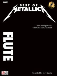 Best of Metllica for Flute 12 Solo Arrangements 2009, CD Paperback 