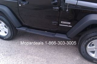   Mopar Side Steps Running Boards Factory OEM (Fits 2011 Jeep Wrangler