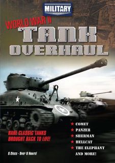 WWII Tank Overhaul (DVD, 2012, 6 Disc Se