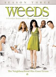 Weeds   Season 3 DVD, 2008, 3 Disc Set, Canadian Widescreen