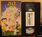 Hours & 50 of the Classic Cartoons Vhs Popeye, Woody Woodpecker 