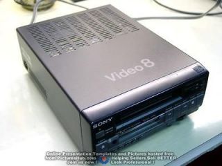 REPAIR / SERVICE of SONY 8mm EV C3 EV P2 VCR Editing Player