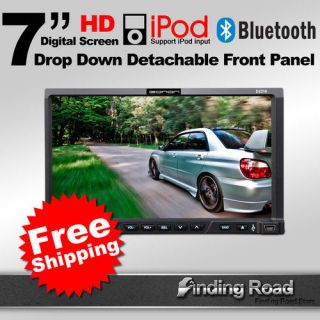 D2216 Eonon Detachable 2 Din 7 Car DVD Stereo/Raido Player RDS/iPod 