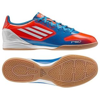 adidas F 10 TRX IN INDOOR 2012 Soccer Shoes Blue/White/Red Brand New