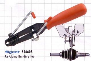 signet cv banding drive shaft boot securing tool from united