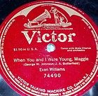antique 78 rpm 12 victor record 74490 evan williams buy