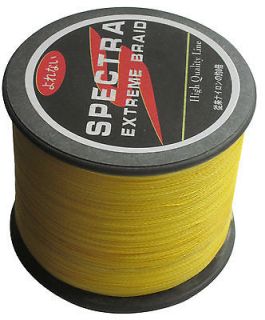 spectra extreme braid fishing line 1000m 30lb yellow from china