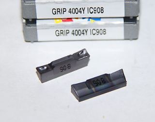 SPECIAL *** GRIP 4004Y IC908 ISCAR *** 10 INSERTS *** FACTORY PACK 