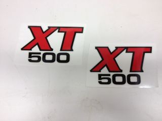YAMAHA 1981 XT500 SIDE PANEL SIDE COVER DECAL STICKER TVS1002