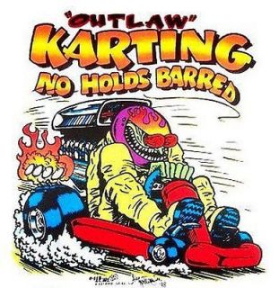 outlaw kart racing monster no holds barred t shirt ge63