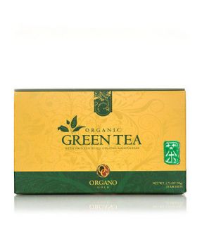 ORGANO GOLD ORGANIC GREEN TEA 100% CERTIFIED ORGANIC GANODERMA