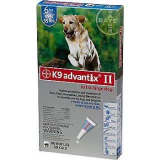 12 month k9 advantix ii extra large dog over 55