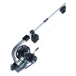 big jon tournament electric downrigger silver ed02001 one day shipping