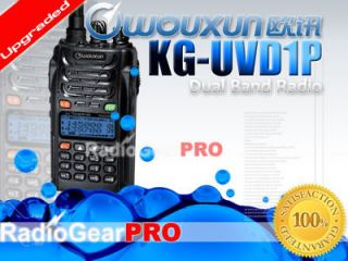 WOUXUN KG UVD1P UV Dual Band Multifunctiona​l Radio KGUVD1P VHF UHF 