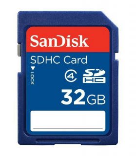 SanDisk 32 GB Class 4   SDHC Card   SDSDB 032G B35