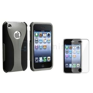 Newly listed Grey/Black 3 Piece Cup Shape Rubber Hard Case Cover+LCD 