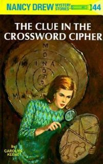 The Clue in the Crossword Cipher No. 44 by Carolyn Keene 1967 