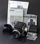 Rollei Rolleiflex SL66 SL 66 with 80mm f2.8 2.8 Zeiss Planar Lens Cap 