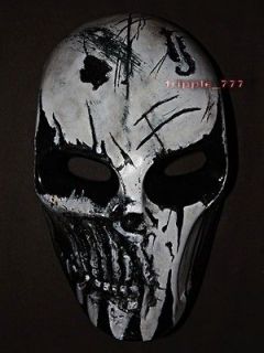 ARMY of TWO PAINTBALL AIRSOFT BB GUN PROP FANCY COSTUME MASK White 