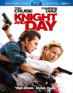 Knight and Day Blu ray DVD, 2010, 3 Disc Set, Includes Digital Copy 