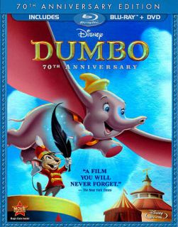 Dumbo (Blu ray/DVD, 2011, 2 Disc Set, 70